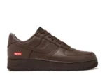 Air Force 1 X Suprme Box Logo Baroque Brown Réplica