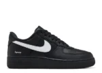 Air Force 1 Suprme Box Logo Black White Réplica