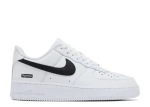 AIR FORCE 1 X SURPME BOX LOGO 'WHITE BLACK'
