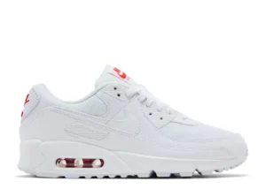 AIR MAX 90 'WHITE LIGHT CRIMSON'