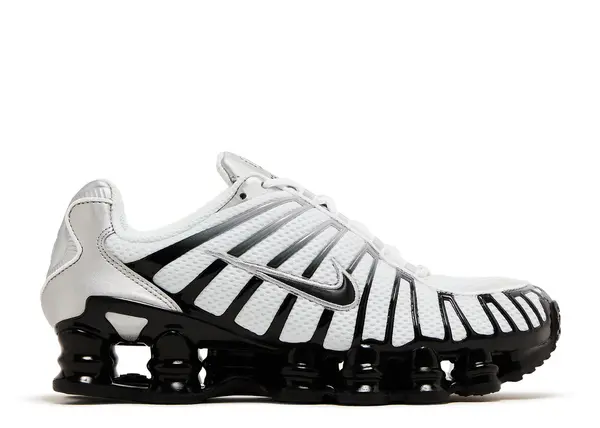 Shox Tl Metallic Silver Black Réplica