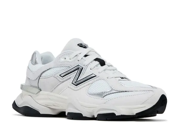 NEW BALANCE 9060 'WHITE BLACK METALLIC SILVER' - Imagen 2