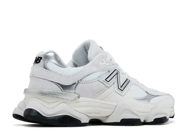 NEW BALANCE 9060 'WHITE BLACK METALLIC SILVER' - Imagen 3