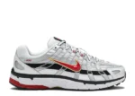NIKE P-6000 'METALLIC SILVER RED'