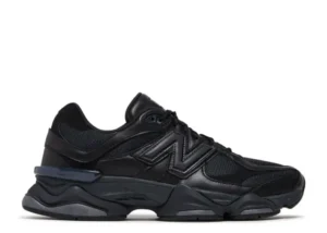 NEW BALANCE 9060 'TRIPLE BLACK LEATHER'