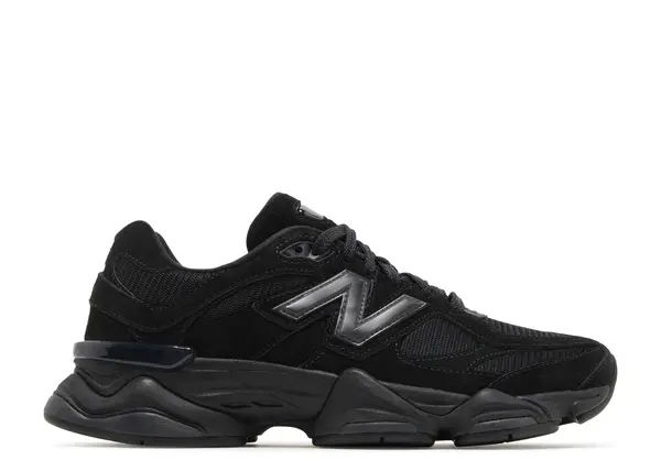 NEW BALANCE 9060 'TRIPLE BLACK SUEDE'