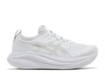 Asics Gel Nimbus 27 White Glacier Grey Réplica