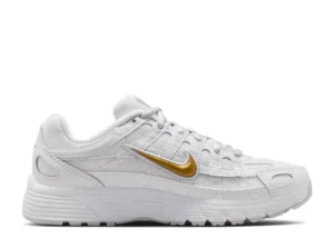 NIKE P-6000 'WHITE METALLIC GOLD'