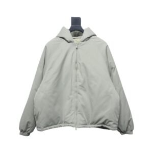 CHAQUETA FEAR OF GOD - ESSENTIALS GREY CREAM