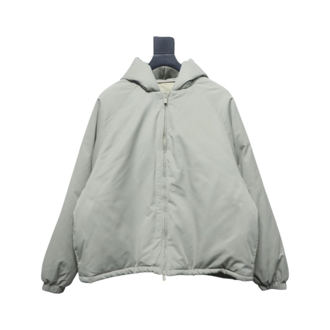 CHAQUETA FEAR OF GOD - ESSENTIALS GREY CREAM