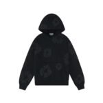SUDADERA DENIM TEARS NEGRO