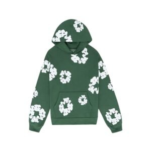 SUDADERA DENIM TEARS VERDE