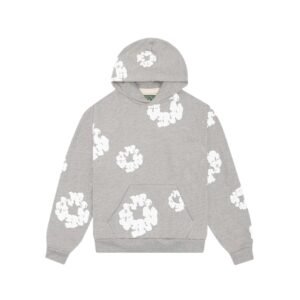 SUDADERA DENIM TEARS GRIS