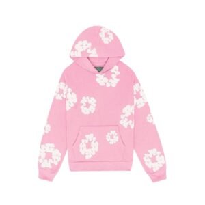 SUDADERA DENIM TEARS ROSA