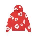 SUDADERA DENIM TEARS ROJO