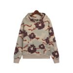 SUDADERA DENIM TEARS CAMUFLAJE ALBARICOQUE