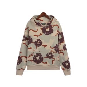 SUDADERA DENIM TEARS CAMUFLAJE ALBARICOQUE