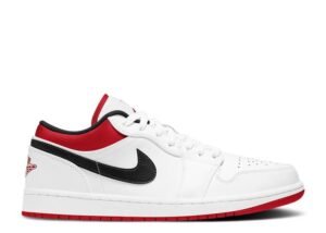 AIR JORDAN 1 LOW 'WHITE GYM RED'
