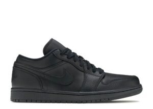 AIR JORDAN 1 LOW 'TRIPLE BLACK'