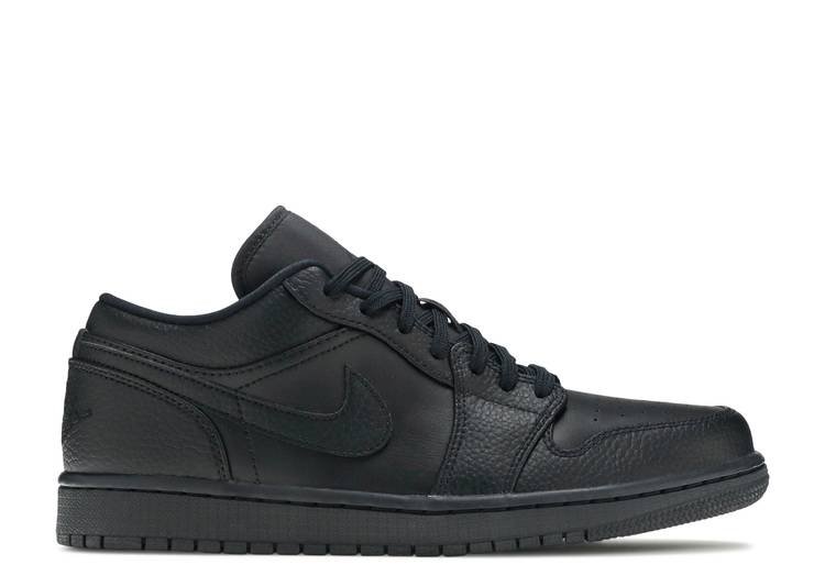AIR JORDAN 1 LOW 'TRIPLE BLACK'