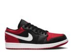 AIR JORDAN 1 LOW 'BLACK GYM RED WHITE'