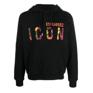 SUDADERA DSQUARED2 NEGRO