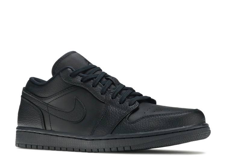 AIR JORDAN 1 LOW 'TRIPLE BLACK' - Imagen 2