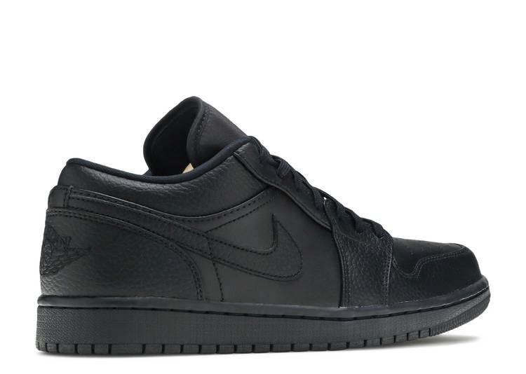 AIR JORDAN 1 LOW 'TRIPLE BLACK' - Imagen 3