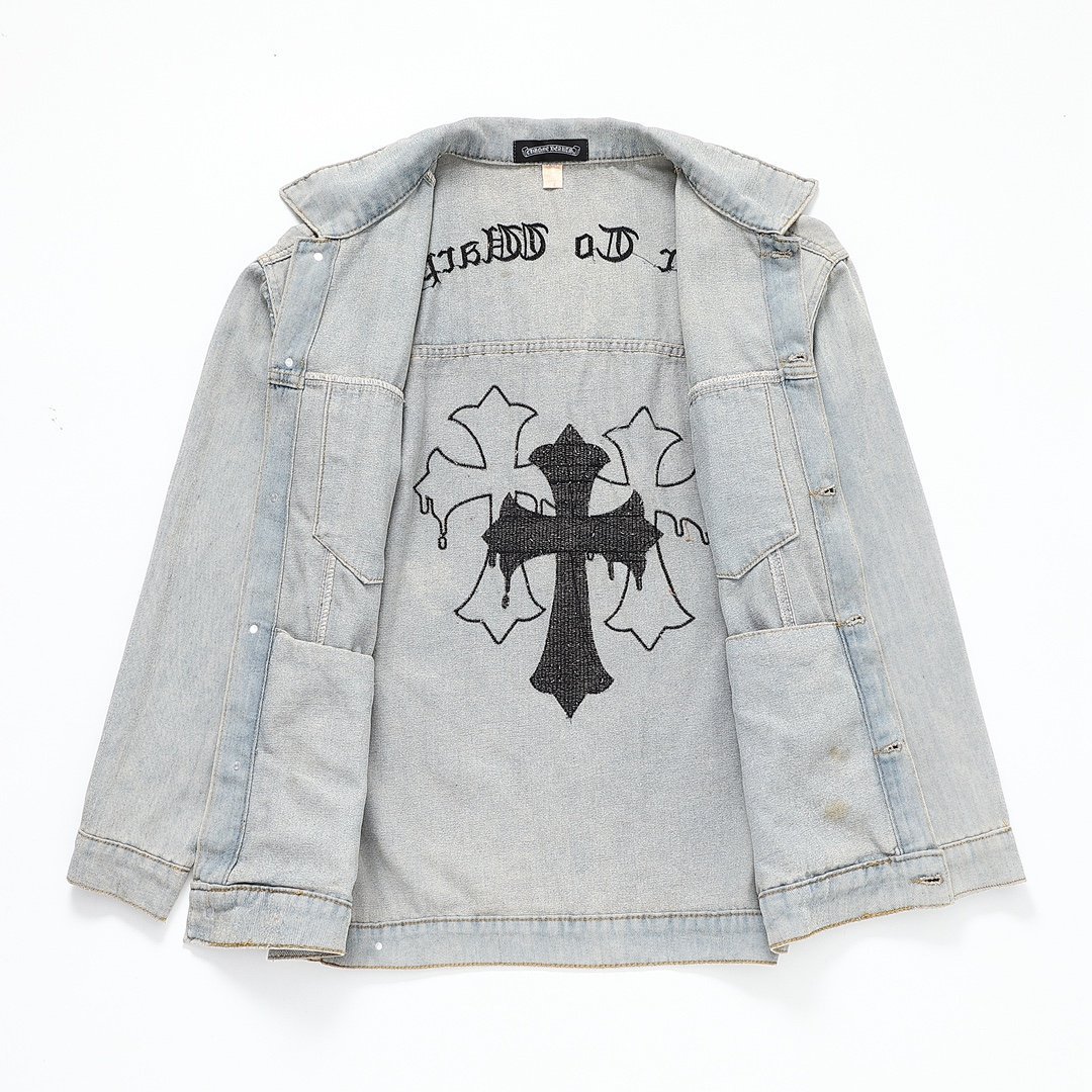 CHAQUETA VAQUERA CHROME HEARTS - Imagen 2