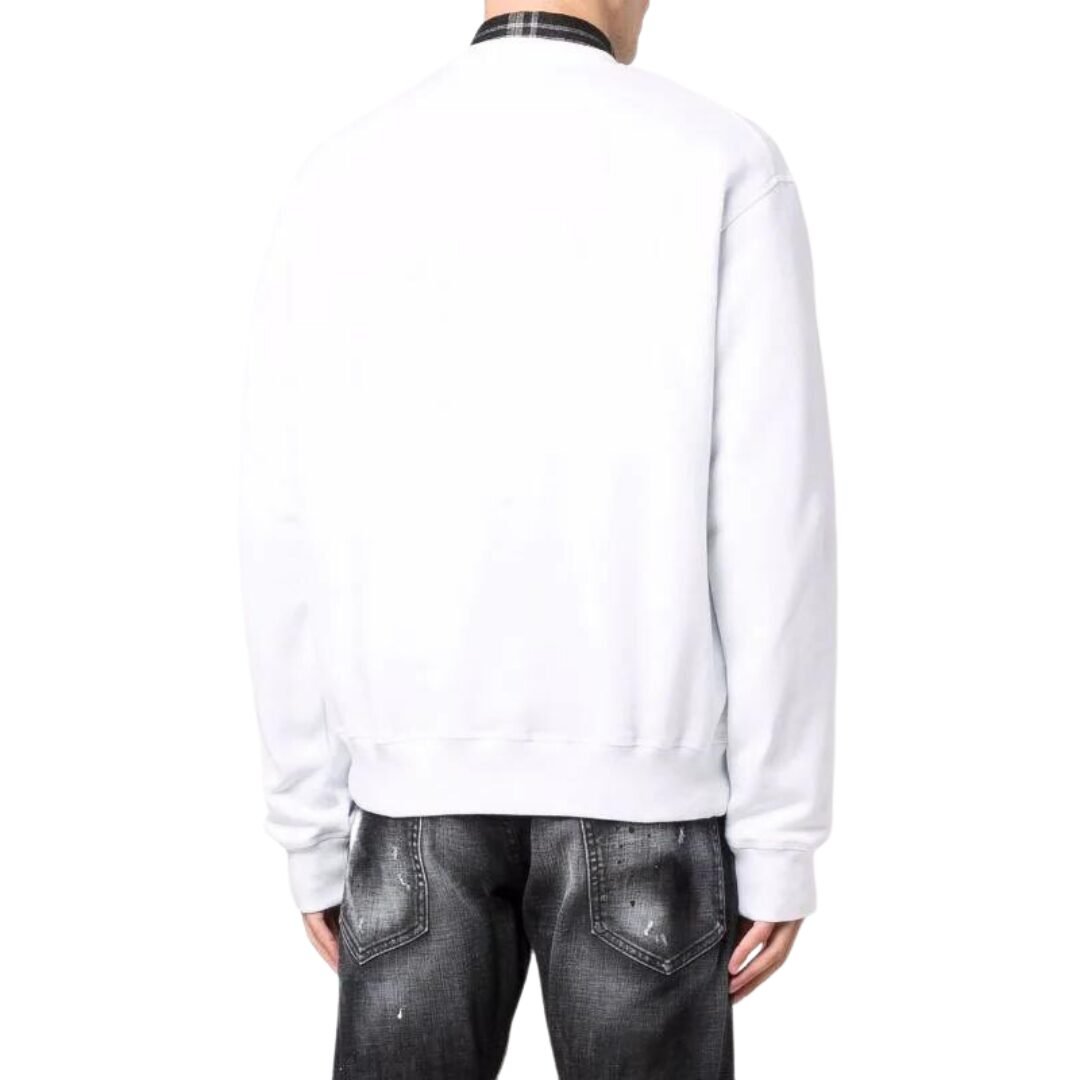 SUDADERA DSQUARED2 BLANCO - Imagen 2