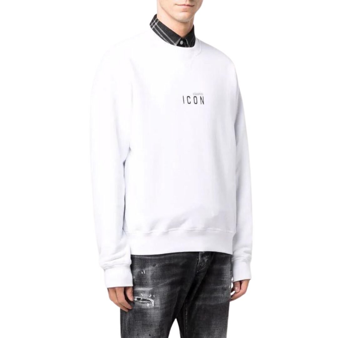 SUDADERA DSQUARED2 BLANCO - Imagen 3