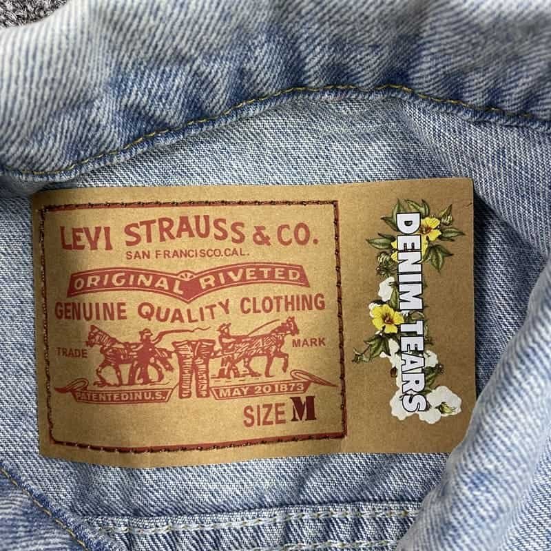 CHAQUETA DENIM TEARS - Imagen 9