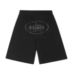 SHORTS CORTEIZ ALCATRAZ TRIPLE NEGRO