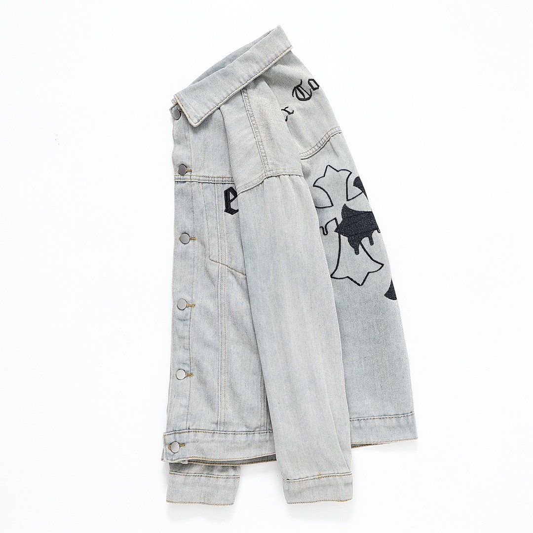 CHAQUETA VAQUERA CHROME HEARTS - Imagen 3