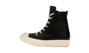 RICK OWENS HOLLYWOOD ALTAS NEGRAS LATTE CUERO