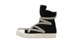 RICK OWENS HEXA ALTAS NEGRAS PERLA LATTE CORDONES