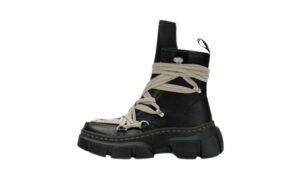 RICK OWENS MEGA LACE NEGRAS