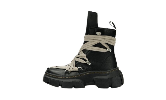 RICK OWENS MEGA LACE NEGRAS