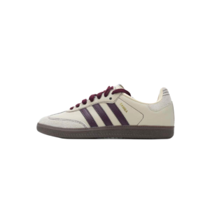 ADIDAS SAMBA BURGUNDY & CREAM