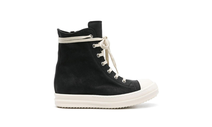 RICK OWENS HIGH-TOP CUERO - Imagen 2