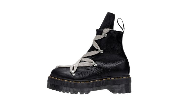 RICK OWENS PENTAGRAMMA CUERO NEGRAS