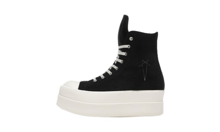 RICK OWENS DOUBLE BUMPER HIGH NEGRAS