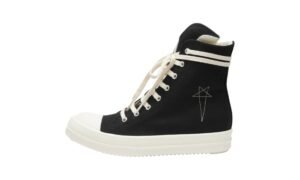 RICK OWENS HI-TOP NEGRAS