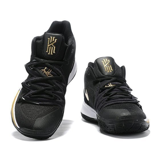 NIKE KYRIE 5 x BLACK METALLIC GOLD RÉPLICAS - Imagen 3
