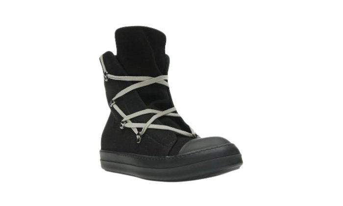 RICK OWENS HEXA ALTAS NEGRAS PERLA - Imagen 2