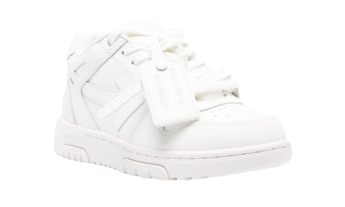 OFF-WHITE OUT OF OFFICE WHITE LEATHER RÉPLICA - Imagen 2