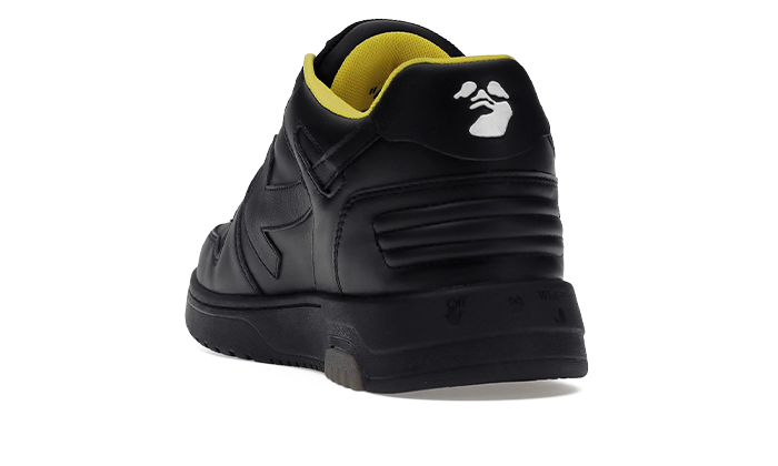 OFF-WHITE OUT OF OFFICE BLACK YELLOW RÉPLICA - Imagen 3