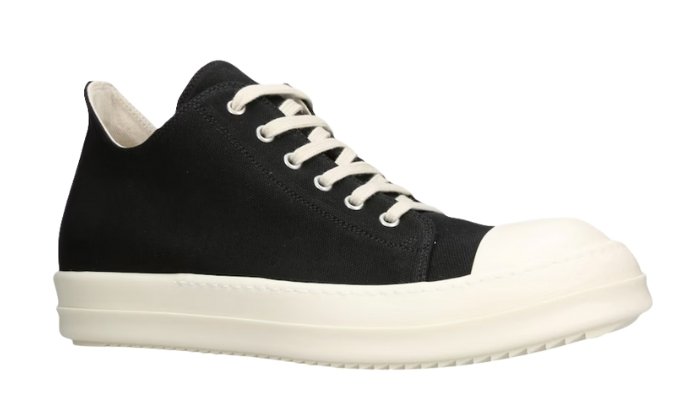 RICK OWENS SNEAKER BAJAS LONA - Imagen 2