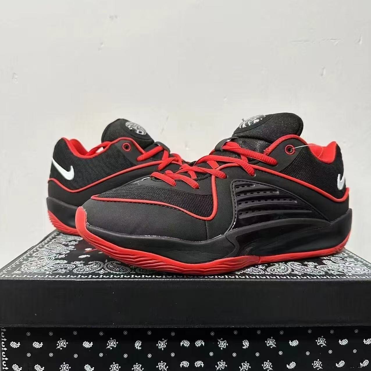 NIKE KD 16 'BLACK RED'