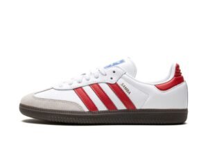 ADIDAS SAMBA WHITE & RED
